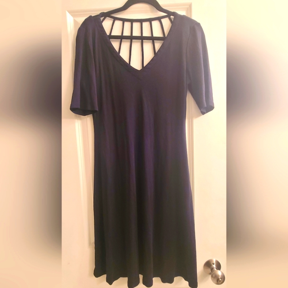Black Bashara Lesser swing dress (M)